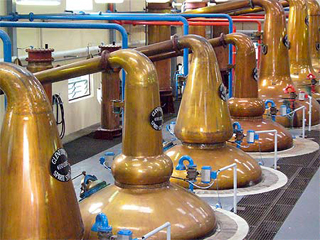 les distilleries de whisky écossaises
